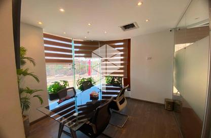 Office Space - Studio - 2 Bathrooms for rent in V90 - North Teseen St. - The 5th Settlement - New Cairo City - Cairo