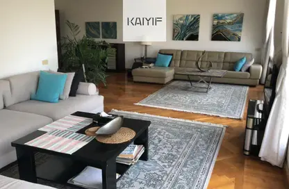 Apartment - 2 Bedrooms - 2 Bathrooms for rent in Katameya Heights - El Katameya Compounds - El Katameya - New Cairo City - Cairo