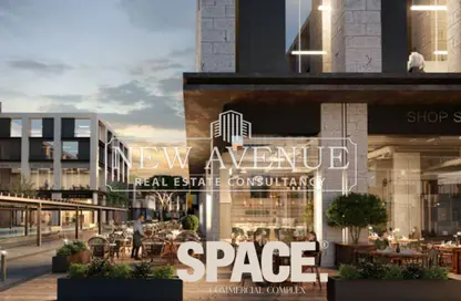 محل - استوديو - 2 حمامات للبيع في سبيس مول جيتس - محور 26 يوليو - مدينة 6 أكتوبر - الجيزة