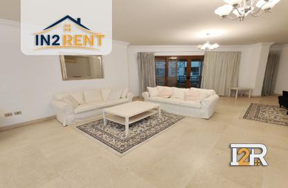 Apartment - 4 Bedrooms - 4 Bathrooms for rent in Sarayat Al Maadi - Hay El Maadi - Cairo