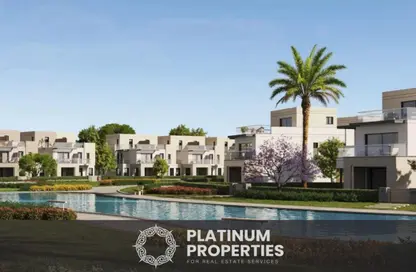 Twin House - 3 Bedrooms - 3 Bathrooms for sale in Hyde Park Central - The 6th Settlement - New Cairo City - Cairo