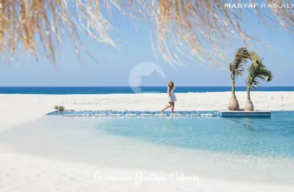 Chalet - 3 Bedrooms - 3 Bathrooms for sale in Azha North - Ras Al Hekma - North Coast