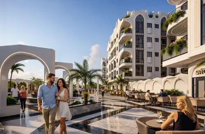 Apartment - 1 Bedroom - 1 Bathroom for sale in Hurghada Resorts - Hurghada - Red Sea