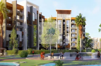 Apartment - 2 Bedrooms - 2 Bathrooms for sale in Al Bostan St. - 9th District - Sheikh Zayed City - Giza