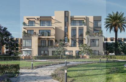 Townhouse - 3 Bedrooms - 3 Bathrooms for sale in Palm Hills Golf Extension - Al Wahat Road - 6 October City - Giza
