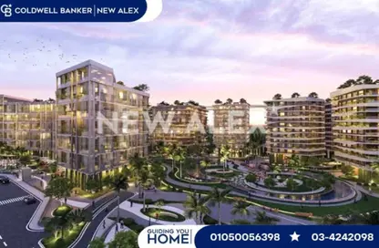 شقة - 3 غرف نوم - 3 حمامات للبيع في سكاي لاين - سموحة - حي شرق - الاسكندرية