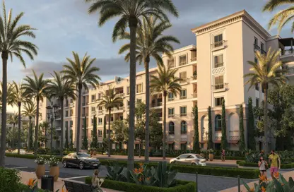 شقة - 2 غرف نوم - 2 حمامات للبيع في فيلدج ويست - كمبوندات الشيخ زايد - الشيخ زايد - الجيزة