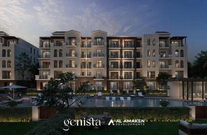 Apartment - Studio - 1 Bathroom for sale in Genista - New Zayed City - Sheikh Zayed City - Giza