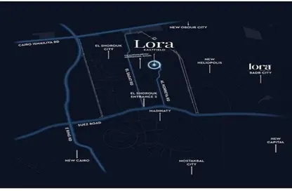 شقة - 2 غرف نوم - 2 حمامات للبيع في ايفى ريسيدنس - كمبوندات الشروق - مدينة الشروق - القاهرة