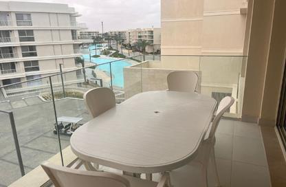 Chalet - 2 Bedrooms - 2 Bathrooms for rent in Marassi - Sidi Abdel Rahman - North Coast