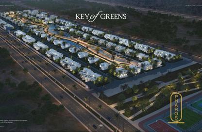 Townhouse - 4 Bedrooms - 4 Bathrooms for sale in Key Of Greens - New Zayed City - Sheikh Zayed City - Giza Townhouse - 4 Bedrooms - 4 Bathrooms for sale in Key Of Greens - New Zayed City - Sheikh Zayed City - Giza