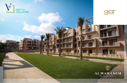 Apartment - 1 Bedroom - 1 Bathroom for sale in Moon Residences - Fifth Square - The 5th Settlement - New Cairo City - Cairo