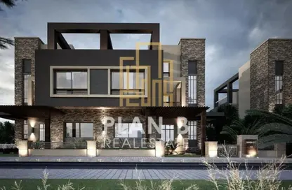 Townhouse - 4 Bedrooms - 3 Bathrooms for sale in New Giza - Cairo Alexandria Desert Road - 6 October City - Giza