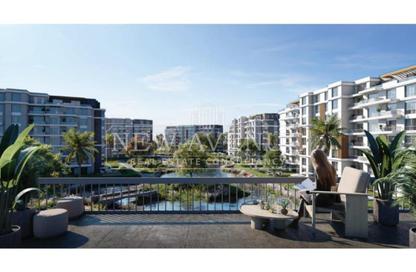 Apartment - 2 Bedrooms - 1 Bathroom for sale in Palm Hills New Cairo - 5th Settlement Compounds - The 5th Settlement - New Cairo City - Cairo