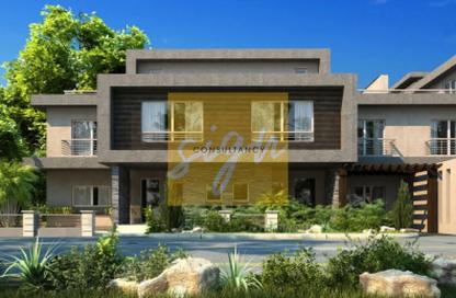 Townhouse - 3 Bedrooms - 4 Bathrooms for sale in New Giza - Cairo Alexandria Desert Road - 6 October City - Giza