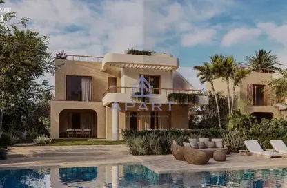 Villa - 3 Bedrooms - 4 Bathrooms for sale in Ramla Lakeside - Qesm Ad Dabaah - North Coast