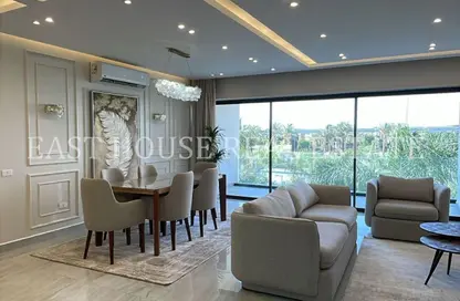 Apartment - 2 Bedrooms - 2 Bathrooms for rent in Swan Lake Residence - 5th Settlement Compounds - The 5th Settlement - New Cairo City - Cairo