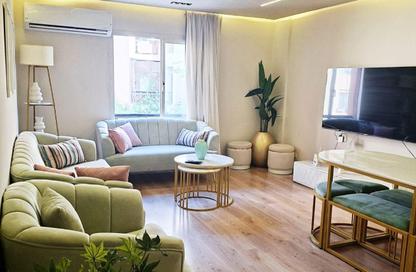 Apartment - 2 Bedrooms - 1 Bathroom for rent in El Rehab Extension - Al Rehab - New Cairo City - Cairo