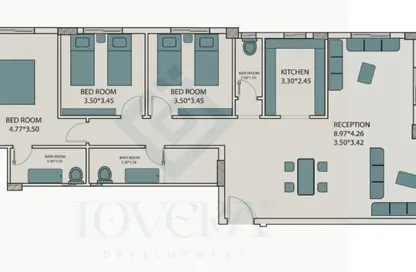 Apartment - 3 Bedrooms - 3 Bathrooms for sale in Bait Alwatan - The 5th Settlement - New Cairo City - Cairo