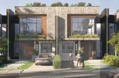 Townhouse - 3 Bedrooms - 4 Bathrooms for sale in O West - 6 October Compounds - 6 October City - Giza