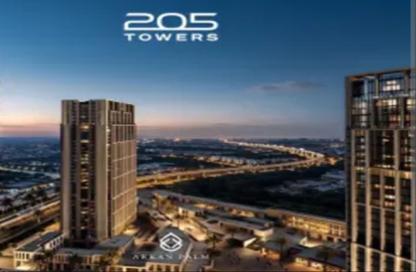عيادة - استوديو - 1 حمام للايجار في 205 اركان بالم - كمبوندات الشيخ زايد - الشيخ زايد - الجيزة