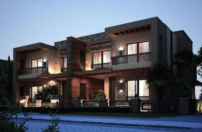 Twin House - 3 Bedrooms - 4 Bathrooms for sale in New Giza - Cairo Alexandria Desert Road - 6 October City - Giza