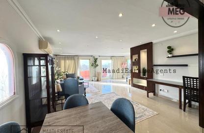 Penthouse - 2 Bedrooms - 2 Bathrooms for rent in Street 200 - Degla - Hay El Maadi - Cairo