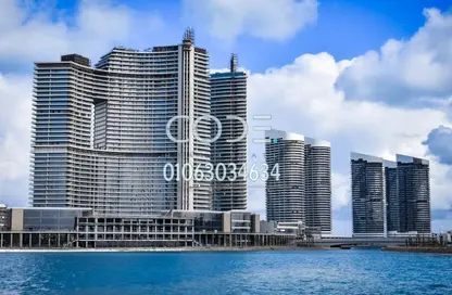 شقة - 1 حمام للبيع في ذا جيت تاورز - مدينة العلمين الجديدة - العلمين - الساحل الشمالي