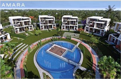 Apartment - 3 Bedrooms - 3 Bathrooms for sale in Amara - El Lotus - New Cairo City - Cairo Apartment - 3 Bedrooms - 3 Bathrooms for sale in Amara - El Lotus - New Cairo City - Cairo