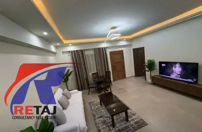 Apartment - 1 Bedroom - 1 Bathroom for rent in Al Sheikh Abdullah Mosalamy St. - El Banafseg 7 - El Banafseg - New Cairo City - Cairo