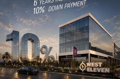 Office Space - Studio - 1 for sale in West Eleven - Gamal Abdel-Nasser Axis - 6 October City - Giza