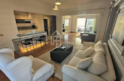 Apartment - 3 Bedrooms - 3 Bathrooms for rent in Al Mansour Mohamed St. - Zamalek - Cairo