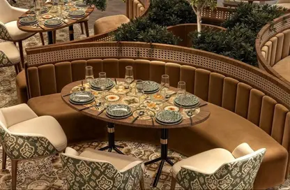 Restaurant - Studio - 4 Bathrooms for rent in Mohamed Naguib Axis - North Investors Area - New Cairo City - Cairo