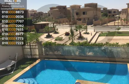 تاون هاوس - 5 غرف نوم - 7 حمامات للبيع في ميدوز بارك - كمبوندات الشيخ زايد - الشيخ زايد - الجيزة