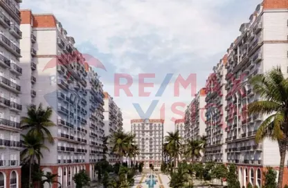 Apartment - 2 Bedrooms - 2 Bathrooms for sale in Waterfront - Sawary - Alexandria Compounds - Alexandria