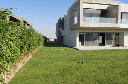 Twin House - 3 Bedrooms - 6 Bathrooms for sale in Hadaba - Fayoum Desert road - 6 October City - Giza