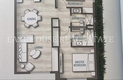 Chalet - 2 Bedrooms - 2 Bathrooms for sale in South Med - Qesm Ad Dabaah - North Coast