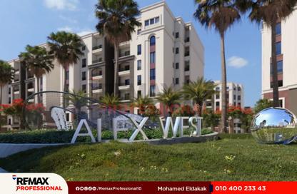 شقة - 3 غرف نوم - 3 حمامات للبيع في اليكس ويست - كمبوندات الاسكندرية - الاسكندرية