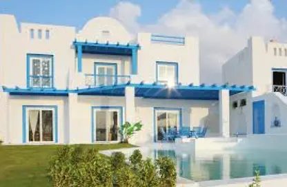 Chalet - 3 Bedrooms - 2 Bathrooms for sale in Mountain View - Ras Al Hekma - North Coast
