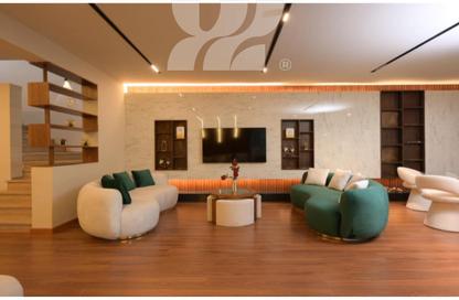 Villa - 4 Bedrooms - 4 Bathrooms for rent in Al Gezira St. - South Investors Area - New Cairo City - Cairo