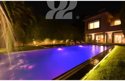 Villa - 4 Bedrooms - 4 Bathrooms for rent in Al Gezira St. - South Investors Area - New Cairo City - Cairo