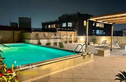 Penthouse - 1 Bedroom - 1 Bathroom for rent in Sarayat Al Maadi - Hay El Maadi - Cairo
