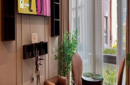Apartment - 1 Bedroom - 2 Bathrooms for rent in Aljazi Marriott Residences - Mohamed Naguib Axis - North Investors Area - New Cairo City - Cairo