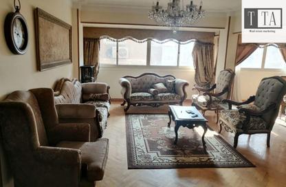 Apartment - 3 Bedrooms - 2 Bathrooms for rent in Al Hegaz St. - El Mahkama Square - Heliopolis - Masr El Gedida - Cairo