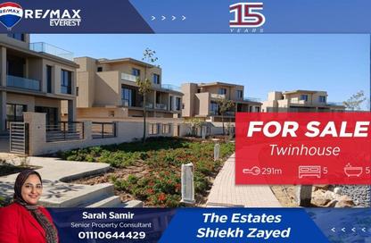 Villa - 4 Bedrooms - 4 Bathrooms for sale in The Estates - Sheikh Zayed Compounds - Sheikh Zayed City - Giza