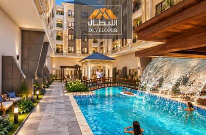Apartment - Studio - 1 Bathroom for sale in El Hegaz Gate Abtal - El Hegaz District - Hurghada - Red Sea