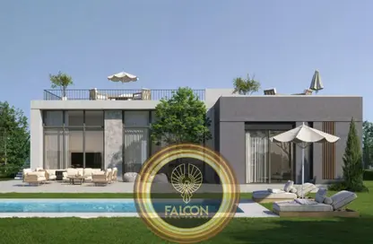 فيلا - 6 غرف نوم - 6 حمامات للبيع في هايد بارك سنترال - التجمع السادس - مدينة القاهرة الجديدة - القاهرة