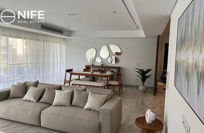 Apartment - 3 Bedrooms - 3 Bathrooms for rent in Lake View Residence - 5th Settlement Compounds - The 5th Settlement - New Cairo City - Cairo