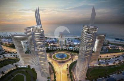 Chalet - 4 Bedrooms - 4 Bathrooms for sale in Latin District - New Alamein City - Al Alamein - North Coast Chalet - 4 Bedrooms - 4 Bathrooms for sale in Latin District - New Alamein City - Al Alamein - North Coast