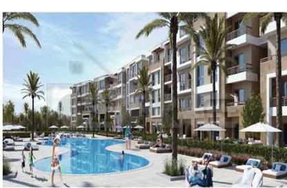 Apartment - 2 Bedrooms - 2 Bathrooms for sale in The Fourteen Golf Residences - Uptown Cairo - Mokattam - Cairo